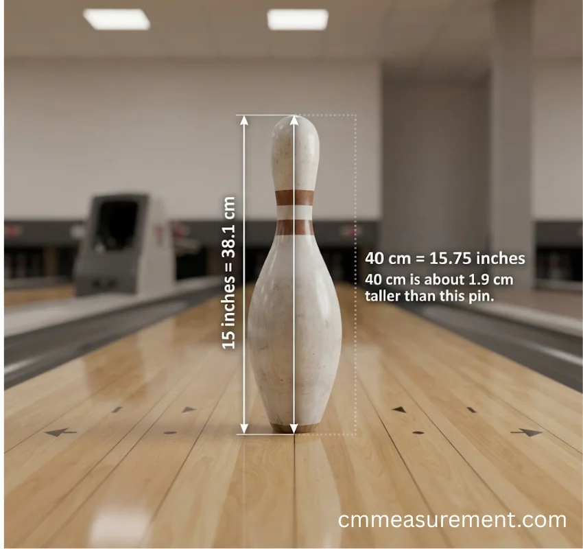 How Long Is 40 cm