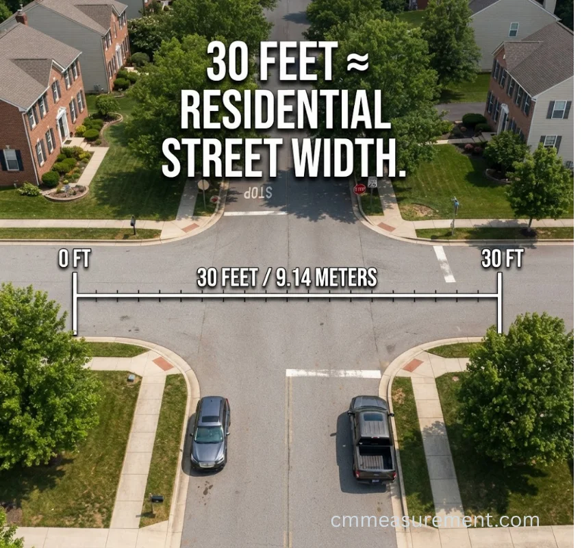 What Does 30 Feet Look Like