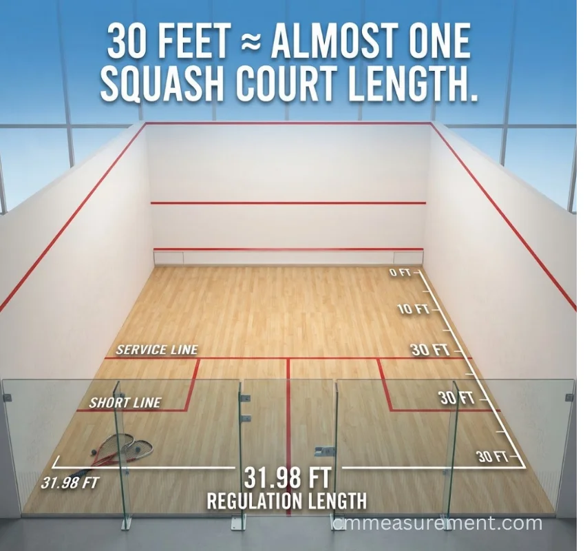 How Long Is 30 Feet
