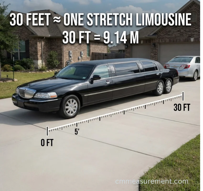 How Long Is 30 Feet