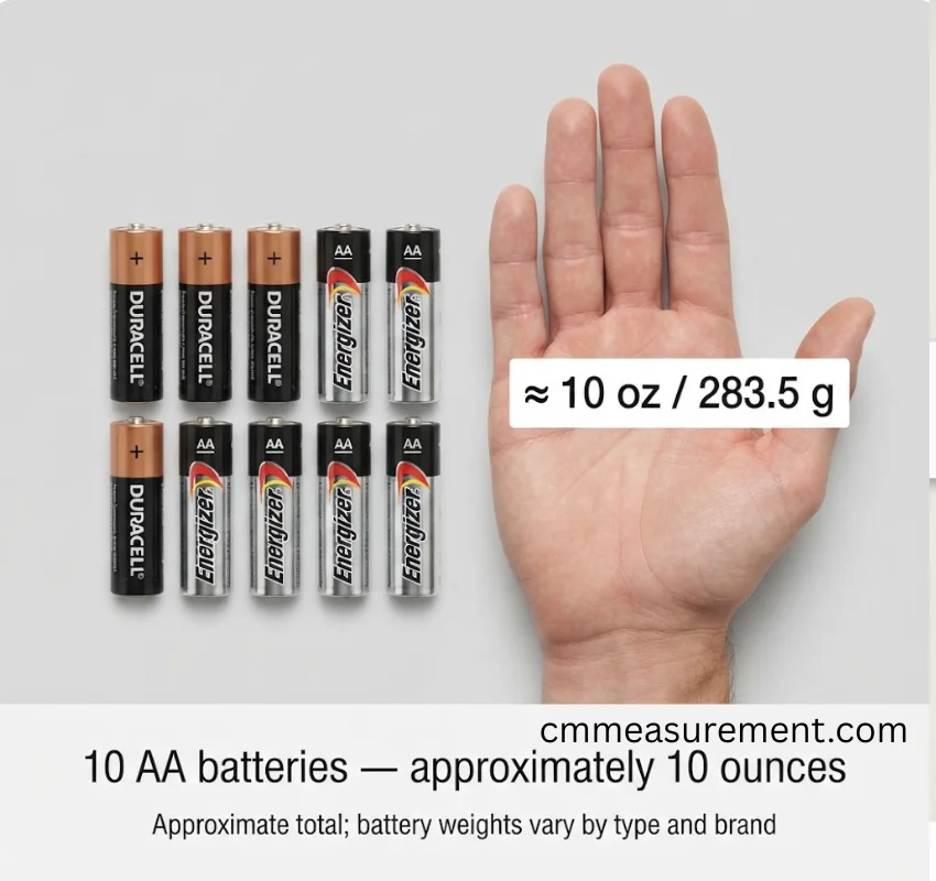 How Heavy Is 10 Ounces