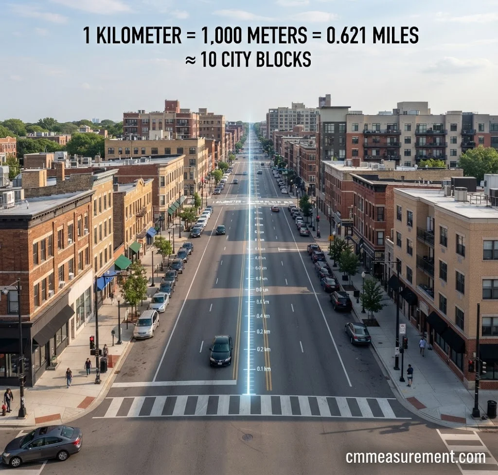 How Long Is 1 Kilometer