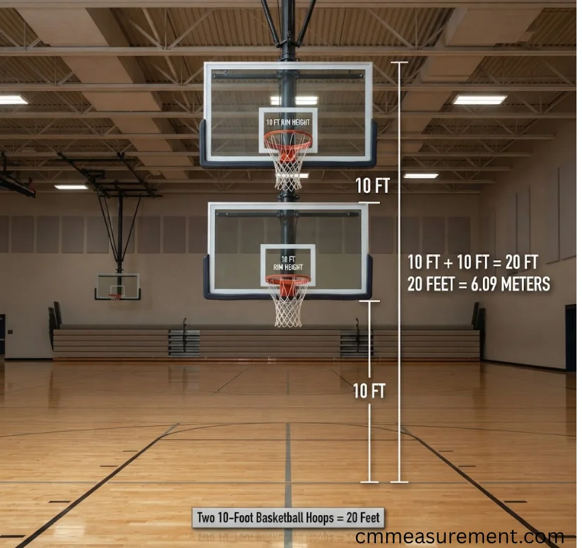 How Long Is 20 Feet in Meters, Yards, and Inches