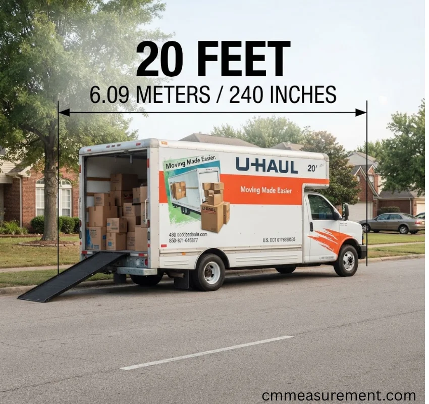 How Long Is 20 Feet in Meters, Yards, and Inches