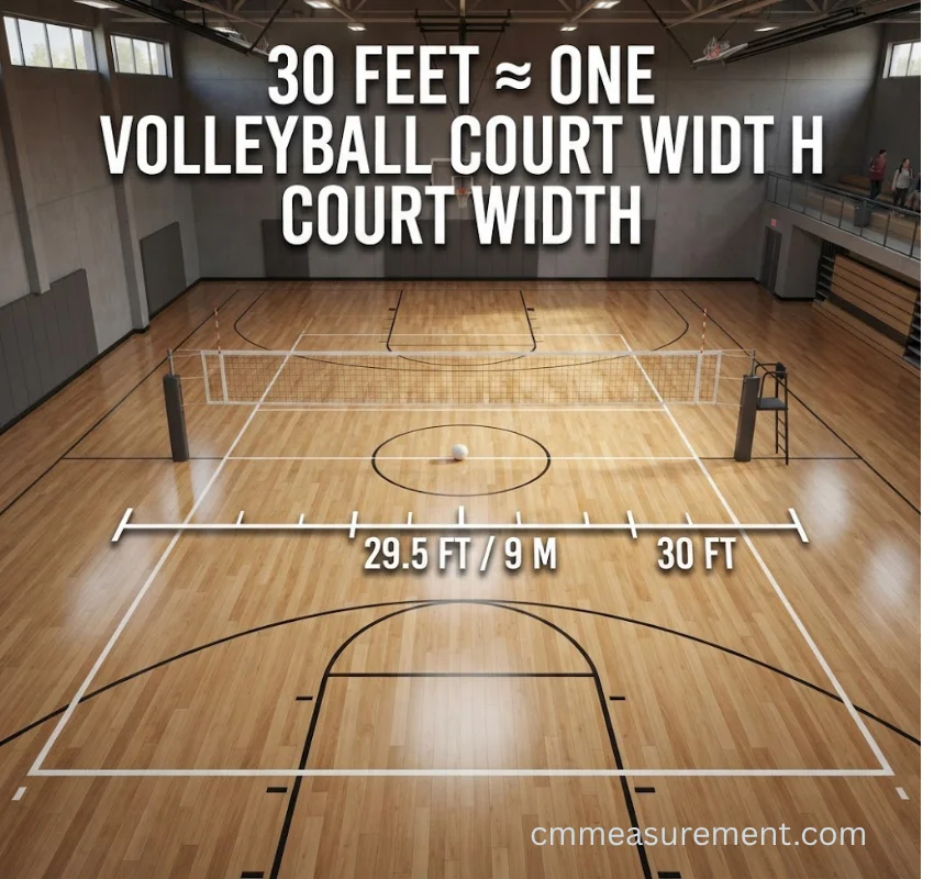 How Long Is 30 Feet