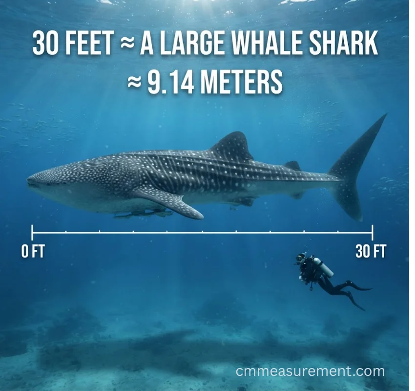 How Long Is 30 Feet